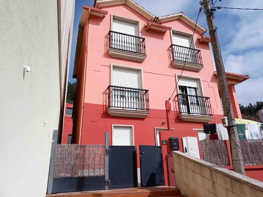 Agradable Casa Con Patio A 100 Metros De La Playa Villa Vilarino  Exteriör bild